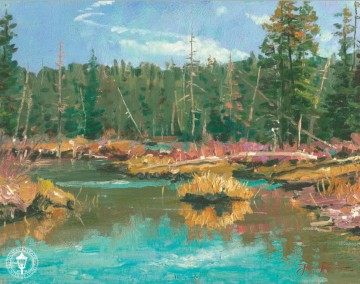 Stanley Creek Thomas Kinkade Pinturas al óleo